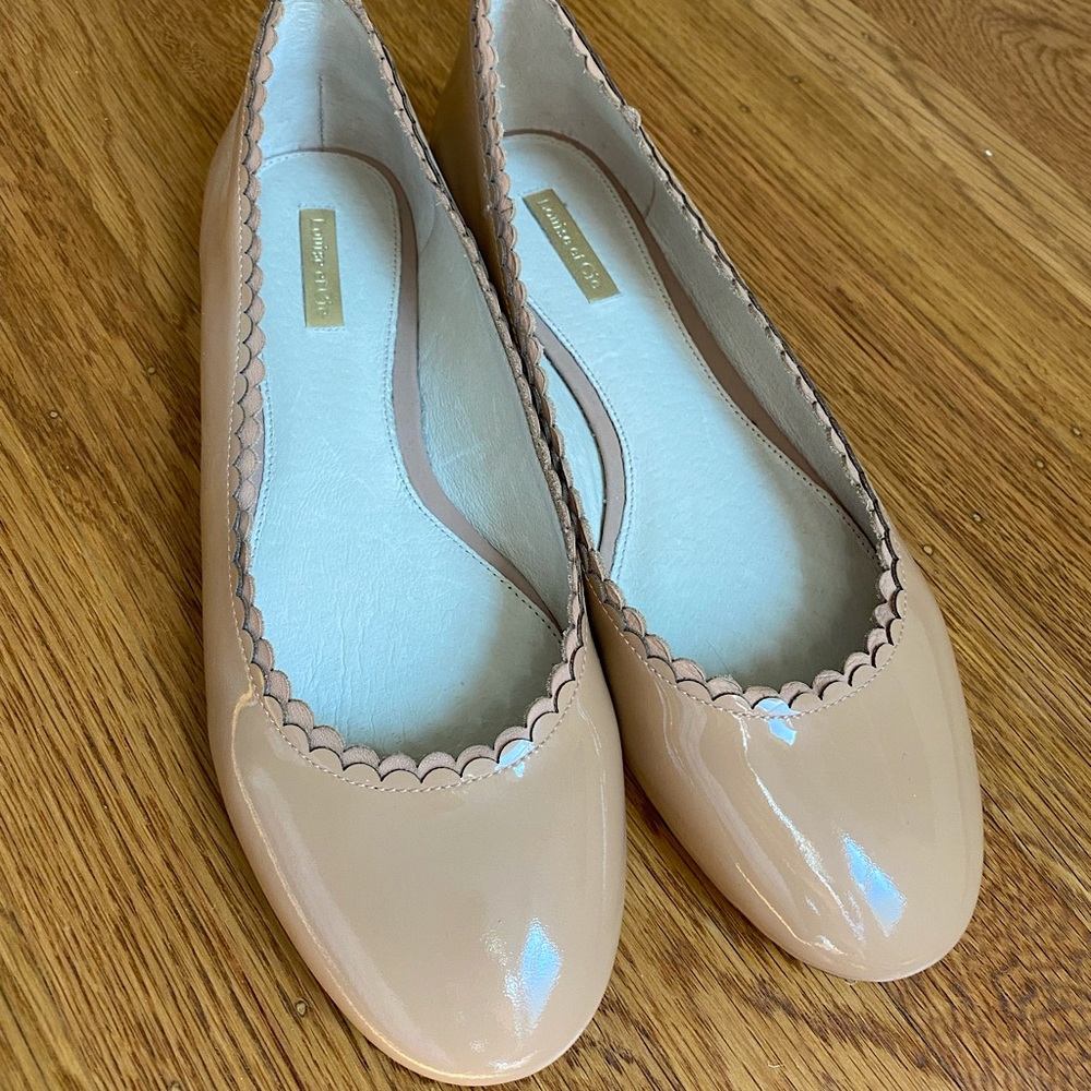 Louise et Cie Ballet Flats with Scallop Detail